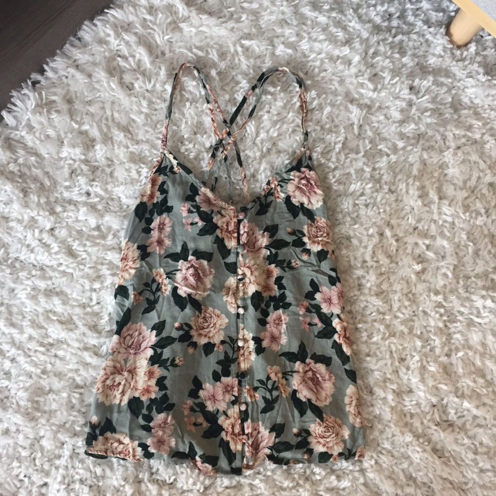 Floral Tank Top